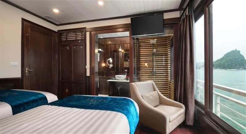 Aquamarine Premium Cruise Hotel Ha Long Exterior foto